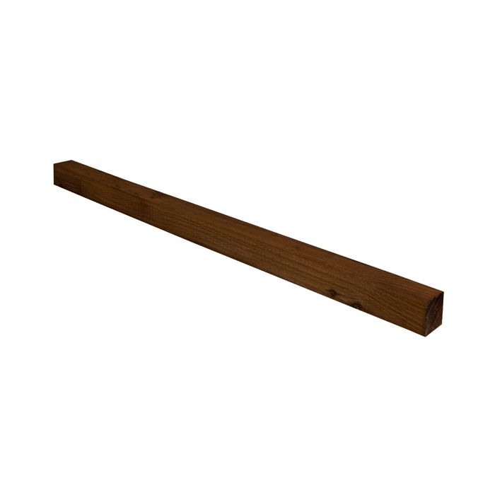 Hartwood 7' Brown Incised Fence Post - 100mm