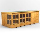 Oren 18' x 8' Pent Combi Potting Shed with Side Store - 6ft