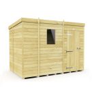 Holt 9' x 7' Pressure Treated Shiplap Modular Pent Shed