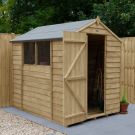 Hartwood 5' x 7' Overlap Pressure Treated Apex Shed