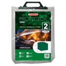 Classic Protector 2000 Trolley Barbecue Cover - Green / Black
