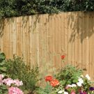 Rowlinson 6' x 6' Pressure Treated Feather Edge Fence Panel