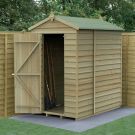 Hartwood Life Time 4' x 6' Windowless Overlap Pressure Treated Apex Shed