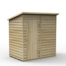 Hartwood 6' x 4' Windowless Pressure Treated Overlap Pent Shed