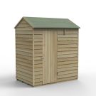 Hartwood 6' x 4' Windowless Pressure Treated Overlap Reverse Apex Shed