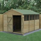 Hartwood Life Time 8' x 12' Double Door Overlap Pressure Treated Apex Workshop Shed