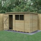 Hartwood Life Time 10' x 6' Overlap Pressure Treated Pent Shed