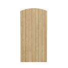Hartwood 6' x 3' Pressure Treated Vertical Tongue & Groove Gate With Curved Top