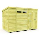 Holt 11' x 6' Pressure Treated Shiplap Modular Pent Security Shed