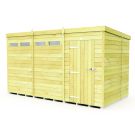 Holt 12' x 7' Pressure Treated Shiplap Modular Pent Security Shed