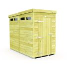 Holt 4' x 8' Pressure Treated Shiplap Modular Pent Security Shed