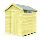 Holt 6' x 6' Pressure Treated Shiplap Modular Apex Security Shed