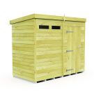 Holt 8' x 4' Pressure Treated Shiplap Modular Pent Security Shed