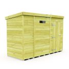 Holt 9' x 4' Pressure Treated Shiplap Modular Pent Security Shed