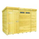 Holt 9' x 5' Pressure Treated Shiplap Modular Pent Security Shed