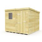 Holt 7' x 8' Pressure Treated Shiplap Modular Pent Shed