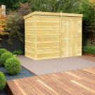 Holt 8' x 4' Pressure Treated Shiplap Modular Pent Shed