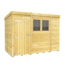 Holt 9' x 5' Pressure Treated Shiplap Modular Pent Shed