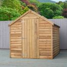 Loxley 6' x 8' Pressure Treated Overlap Apex Shed