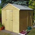 Loxley 6' x 8' Pressure Treated Shiplap Apex Shed