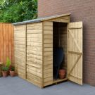 Hartwood 3' x 6' Windowless Overlap Pressure Treated Pent Wall Shed