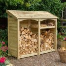 Rowlinson Pressure Treated Double Log Store