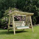 Moorvalley 3 Seater Shaded Trellis Swing Seat