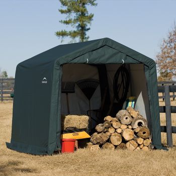 Shelter Logic 10' x 10' Peak Style Portable Storage Shed