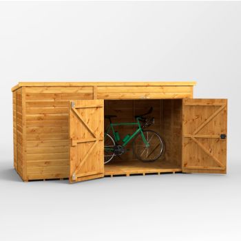 Oren 10' x 5' Shiplap Pent Bike Shed