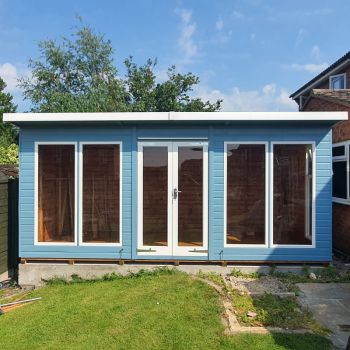 Bards 16' x 10' Burns Custom Summer House - Pre Painted