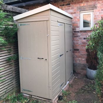 Bards 6' x 3' Handy Pent Storage Shed - Pre Painted