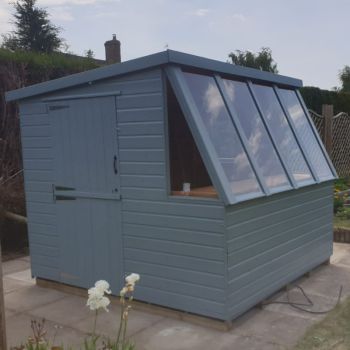 Bards 10' x 6' Supreme Custom Apex Potting Shed - Tanalised or Pre Painted