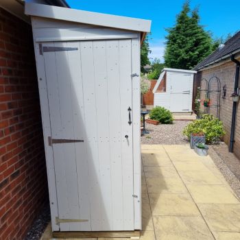 Bards 6' x 3' Storage Solution Shed With Doors On Both End - Pre Painted
