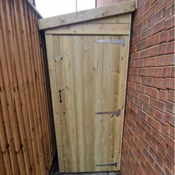 Bards 12' x 3' Storage Solution Shed With Doors On Both End- Tanalised