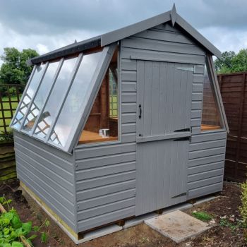 Bards 10' x 8' Supreme Custom Apex Suntrap Potting Shed - Tanalised or Pre Painted