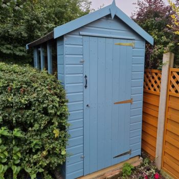 Bards 6' x 4' Supreme Custom Apex Shed - Tanalised or Pre Painted