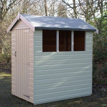 Bards 6' x 5' Supreme Custom Apex Shed - Tanalised or Pre Painted