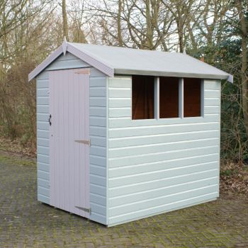Bards 8' x 4' Supreme Custom Apex Shed - Tanalised or Pre Painted