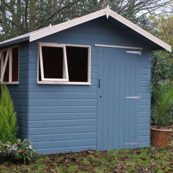 Bards 6' x 10' Supreme Custom Apex Cabin Shed - Tanalised or Pre Painted