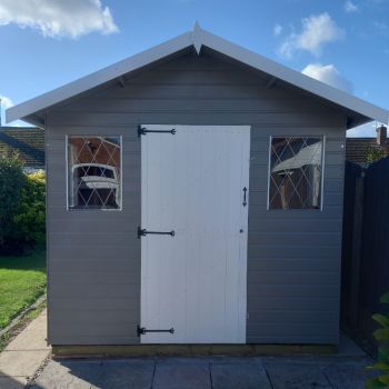 Bards 6' x 10' Supreme Custom Apex Hobby Shed - Tanalised or Pre Painted