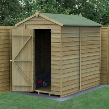 Hartwood Life Time 5' x 7' Windowless Overlap Pressure Treated Apex Shed