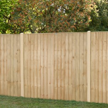 Hartwood 6' x 5' Pressure Treated Closeboard Fence Panel