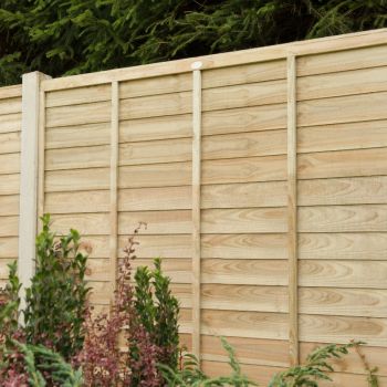 Hartwood 6' x 5'6 Pressure Treated Contemporary Lap Fence Panel