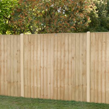 Hartwood 6' x 6' Pressure Treated Closeboard Fence Panel