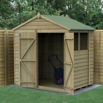 Hartwood Life Time 7' x 5' Double Door Overlap Pressure Treated Apex Shed