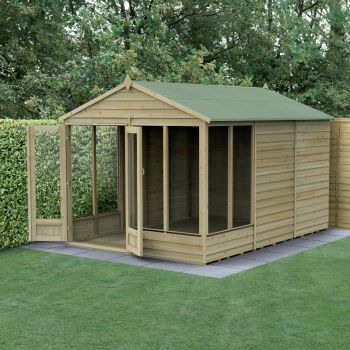 Hartwood Life Time 8' x 12' Pressure Treated Overlap Apex Summer House