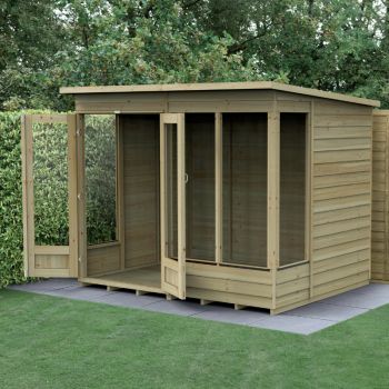 Hartwood Life Time 8' x 6' Pressure Treated Overlap Pent Summer House
