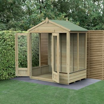 Hartwood 6' x 4' Worcester Pressure Treated Shiplap Apex Summer House