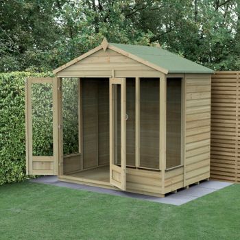 Hartwood 7' x 5' Worcester Pressure Treated Shiplap Apex Summer House