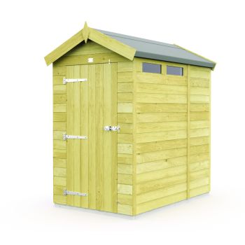 Holt 4' x 6' Pressure Treated Shiplap Modular Apex Security Shed